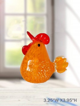 Art Glass Rooster